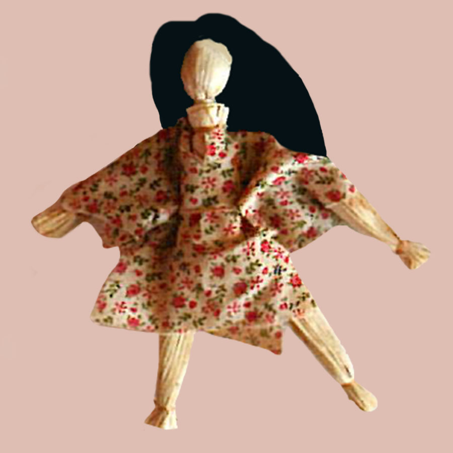 corn husk doll